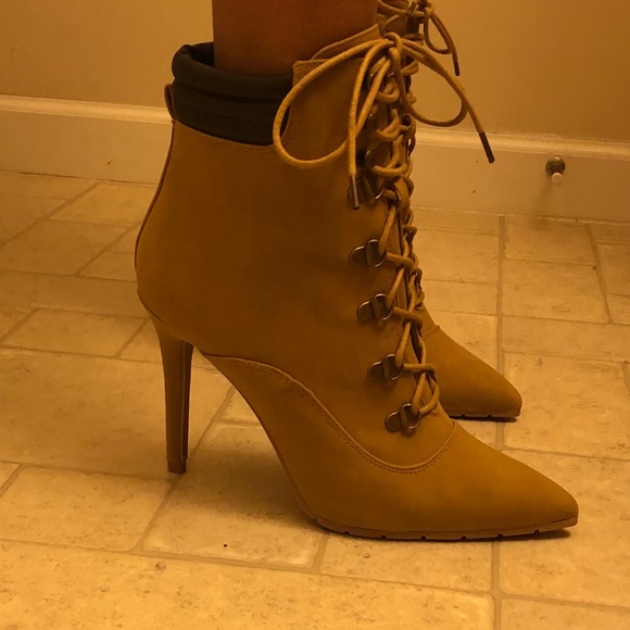 timberland inspired heels